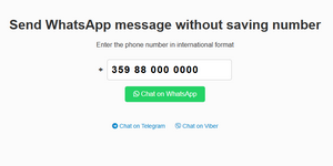 Написать в WhatsApp